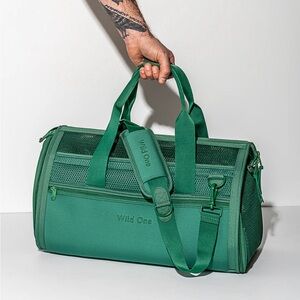 Wild One Green Dog Travel Carrier